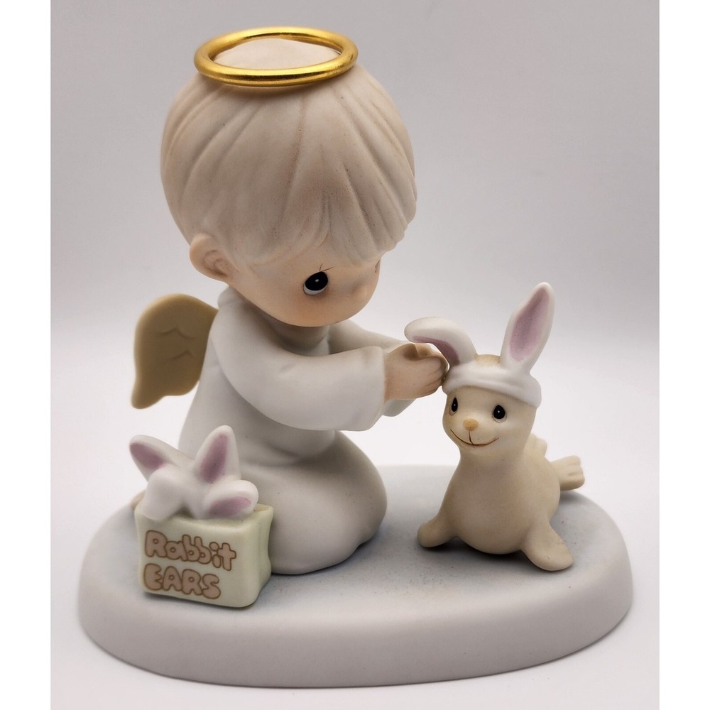Precious Moments Figurine‎ 456314-Heaven Bless You Easter Seal-Easter Seals 1999